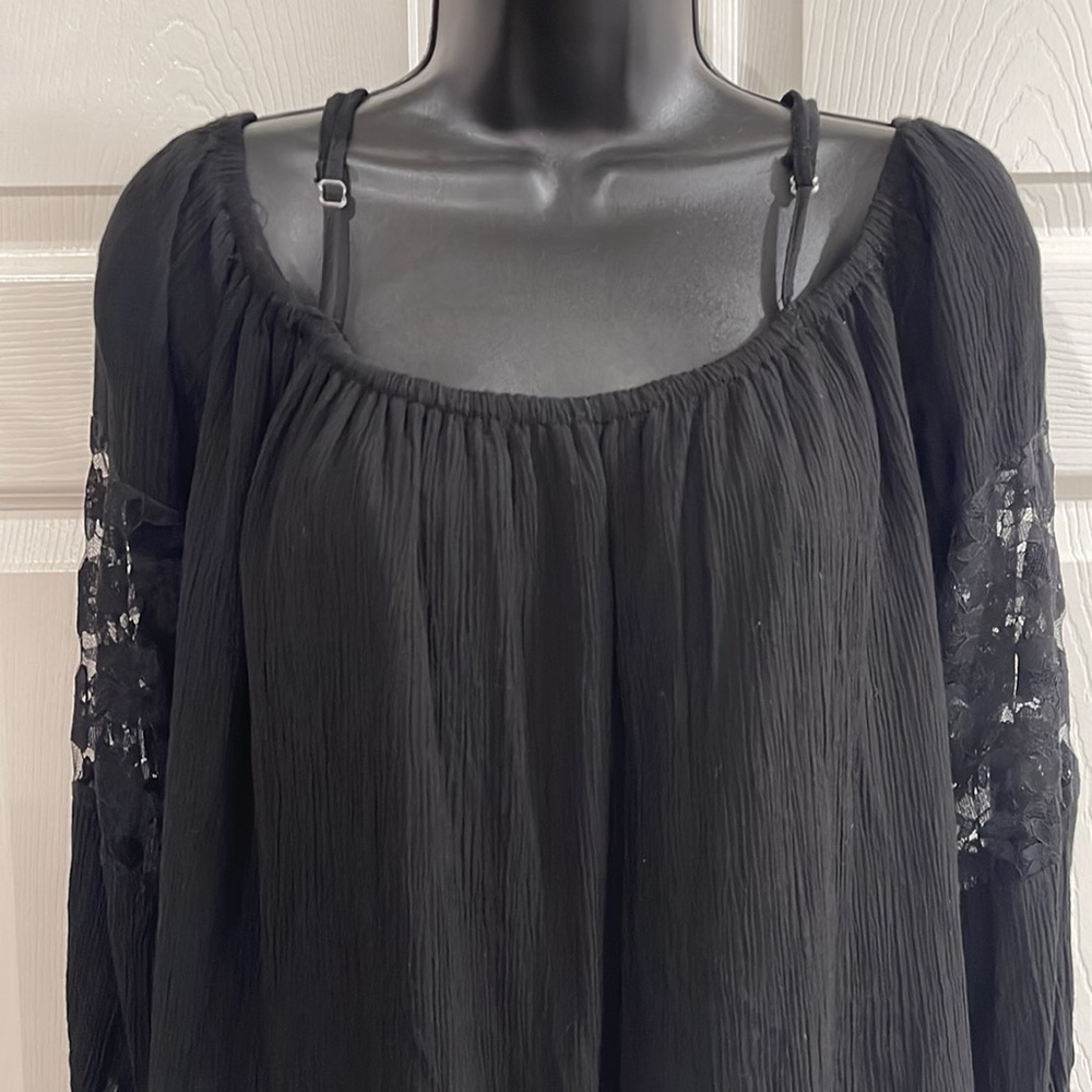 Brand New Cato Size Large J/M Black mini dress - Picture 2 of 6